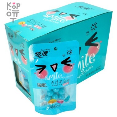 Жевательная резинка Smile Epression со вкусом Черники — Корейские товары для всей семьи(КорОпт)