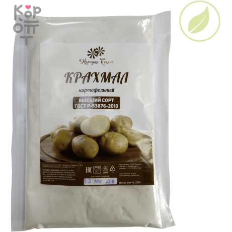Народная поляна - Крахмал., купить с доставкой на дом фото 1 &mdash; Корейские товары для всей семьи(КорОпт)