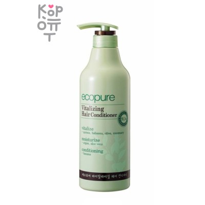 Ecopure Vitalizing Hair Conditioner - Кондиционер для волос органический для восстановления волос, 700 мл.