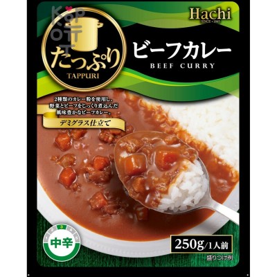 Hachi Plenty of beef curry medium spicy - Соус Карри с говядиной, средней остроты, 250гр.