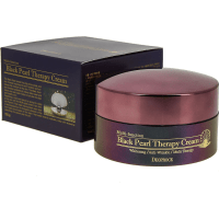 Deoproce Black Pearl Therapy Cream - Антивозрастной крем с Черным Жемчугом 100гр.
