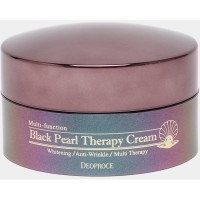 Deoproce Black Pearl Therapy Cream - Антивозрастной крем с Черным Жемчугом 100гр.