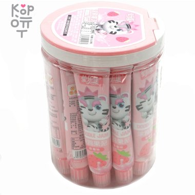 Фруктовый Джем Doodge Jam со вкусом клубники, 55гр. &mdash; Корейские товары для всей семьи(КорОпт)
