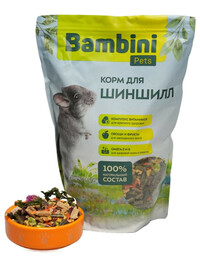 Корм Bambini Pets для шиншилл