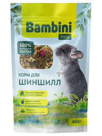 Корм Bambini Pets для шиншилл