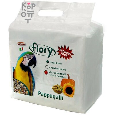 FIORY корм для крупных попугаев Pappagalli 2,8кг.