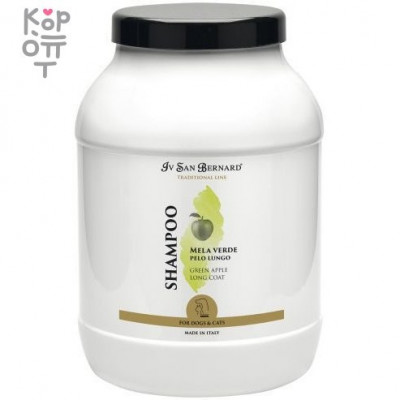 ISB Traditional Line Green Apple Шампунь для длинной шерсти 3 л