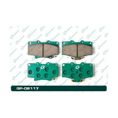 Колодки тормозные дисковые PF-1351 / AN406WK / GP-02117 G-BRAKE