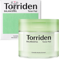 Torriden Balanceful Toner Pad - Успокаивающие тонер-пэды 60шт. (180мл.)