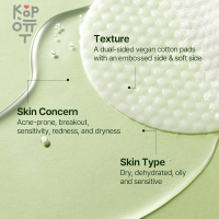Torriden Balanceful Toner Pad - Успокаивающие тонер-пэды 60шт. (180мл.)