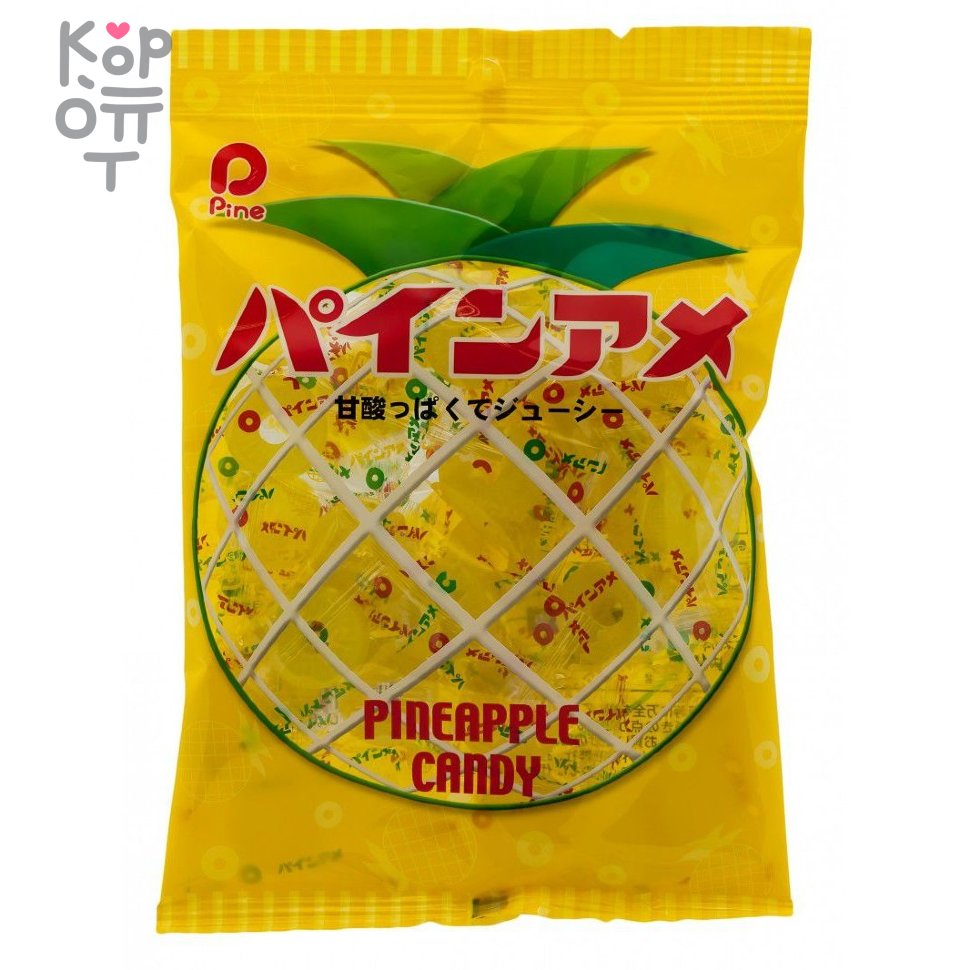 Карамель леденцовая Pine вкус Ананаса 110гр. 