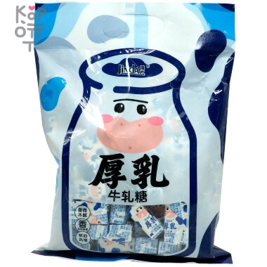 Конфетки Jinda Молочная нуга с Арахисом &quot;Коровка&quot;, 500гр. — Корейские товары для всей семьи(КорОпт)