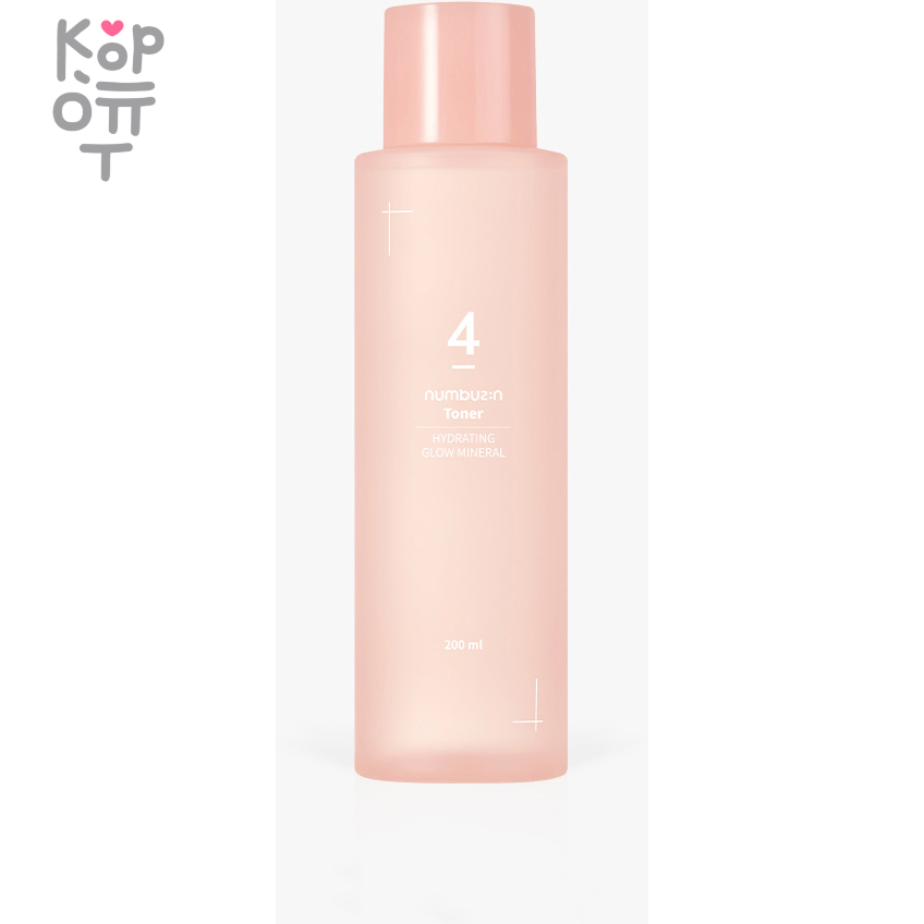 Numbuzin No.4 Hydration Glow Mineral Toner - Увлажняющий тонер с термальной водой 200мл. фото 1 &mdash; Корейские товары для всей семьи(КорОпт)