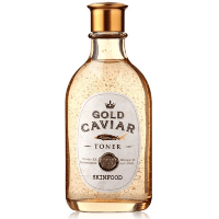 Skinfood Gold Caviar Ex Toner - Тонер с экстрактом Икры и частицами Золота 145мл.