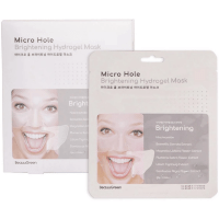 BeauuGreen Micro Hole Brightening Hydrogel Mask - Гидрогелевая осветляющая маска для лица 28мл. 