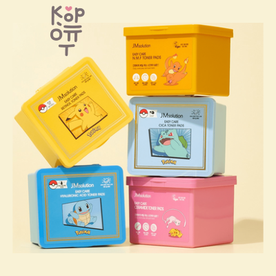 JMsolution Mask Easy Care Nmf Pokemon Summer - Маска для лица тканевая легкая 350 мл (30 шт.), для увлажнения кожи