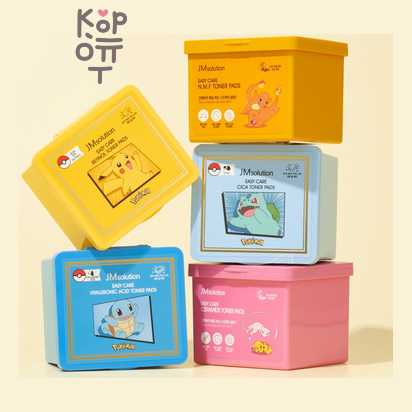 JMsolution Mask Easy Care Nmf Pokemon Summer - Маска для лица тканевая легкая 350 мл (30 шт.), для увлажнения кожи