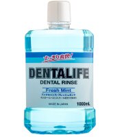 Rocket Soap Animo Dentalife - Ежедневный зубной ополаскиватель полости рта со вкусом Мяты, антибактериальный 1000мл.