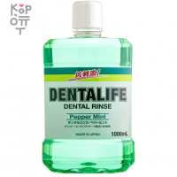 Rocket Soap Animo Dentalife - Ежедневный зубной ополаскиватель полости рта со вкусом Мяты, антибактериальный 1000мл.