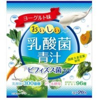 Yuwa Lactic acid bacteria green juice  Концентрат для приготовления безалкогольных напитков "Аодзиру со вкусом йогурта" (3гр.*20шт.)