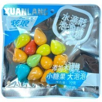 Жевательная резинка XuanLang Gum - Цветные грибочки с фруктовым вкусом
