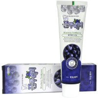 Hanil Natural A Blueberry Toothpaste - Укрепляющая зубная паста с экстрактом голубики 180гр.