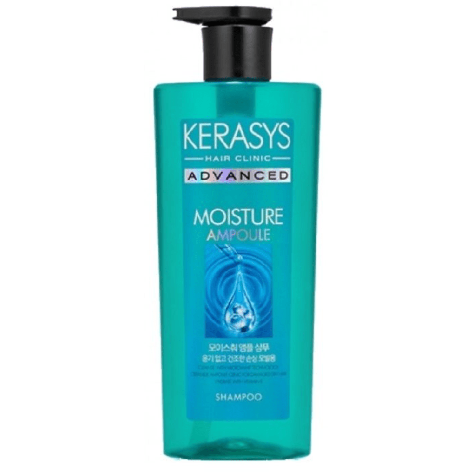 Kerasys Advanced Moisture Ampoule Shampoo - Увлажняющий ампульный шампунь с керамидами 600мл.