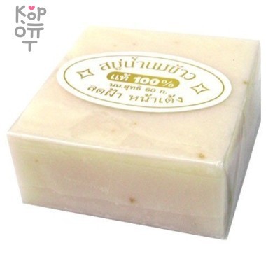 JAM Rice Milk Soap - Мыло &quot;Рисовое молоко&quot;, 60гр. — Корейские товары для всей семьи(КорОпт)