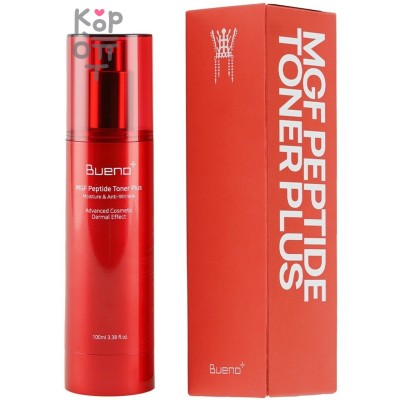 Bueno MGF Peptide Toner Plus - Регенерирующий тонер с факторами роста MGF и Пептидами, 100мл. 