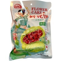 Печенье Flower Cake Юньанский пирог со вкусом Матча, 200гр.