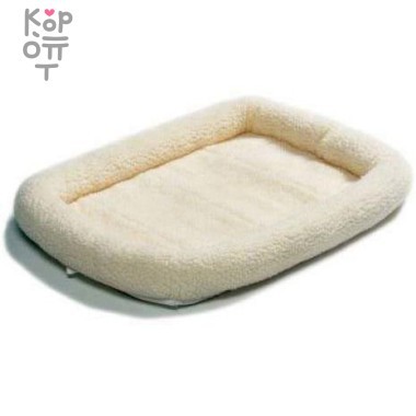 MidWest лежанка Pet Bed флисовая 60х45 см белая &mdash; Корейские товары для всей семьи(КорОпт)