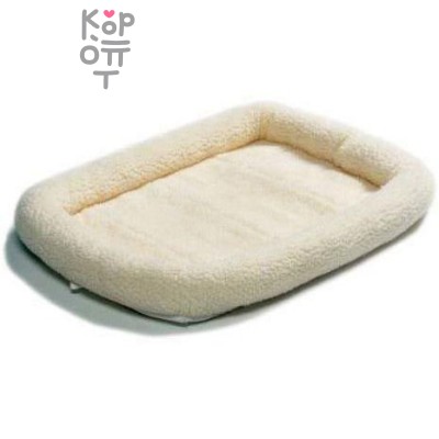 MidWest лежанка Pet Bed флисовая 60х45 см белая