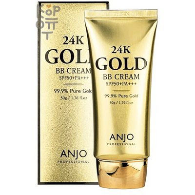 ANJO BB Cream 24K Gold SPF 50+Pa+++ - ББ-крем для лица с Золотом 50мл.