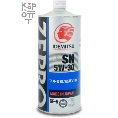 IDEMITSU ZEPRO TOURING FS SN 5W30 - Всесезонное моторное масло