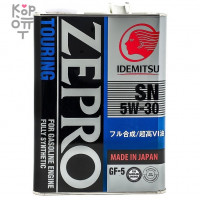 IDEMITSU ZEPRO TOURING FS SN 5W30 - Всесезонное моторное масло