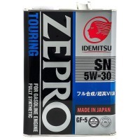 IDEMITSU ZEPRO TOURING FS SN 5W30 - Всесезонное моторное масло