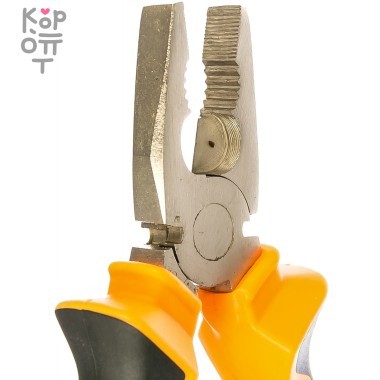 Вихрь - Плоскогубцы (пассатижи),160мм.,никелированные,двухкомпонентные рукоятки — Корейские товары для всей семьи(КорОпт)