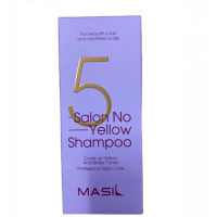 Masil 5 Salon No Yellow Shampoo - Шампунь против желтизны для обесцвеченных волос
