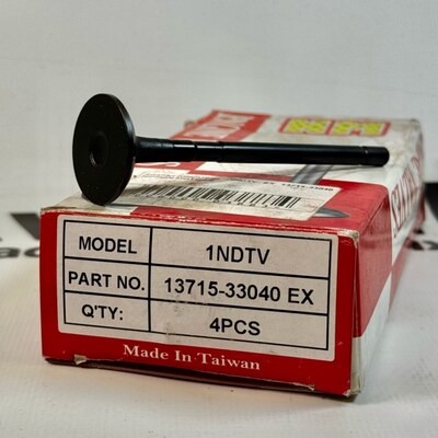 Клапан двигателя 1NDTV выпускной NEV-836-EX 13715-33040 NIPPON MOTORS