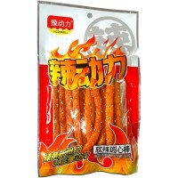 Снэк Yudongli Foods Ядрено-Перченый, 76гр. - Пряный пшеничный снек с пряным вкусом, круглый