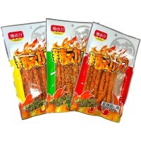Снэк Yudongli Foods Ядрено-Перченый, 76гр. - Пряный пшеничный снек с пряным вкусом, круглый
