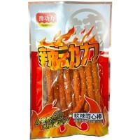 Снэк Yudongli Foods Ядрено-Перченый, 76гр. - Пряный пшеничный снек с пряным вкусом, круглый
