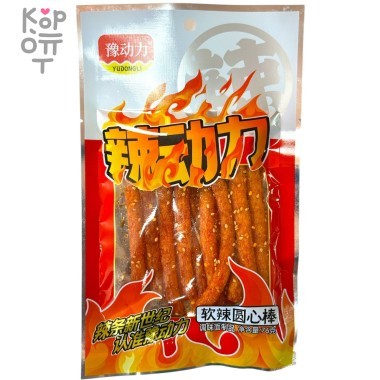 Снэк Yudongli Foods Ядрено-Перченый, 76гр. - Пряный пшеничный снек с пряным вкусом, круглый &mdash; Корейские товары для всей семьи(КорОпт)