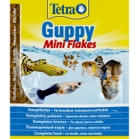 TetraGuppy корм в хлопьях для гуппи 12 г (sachet)