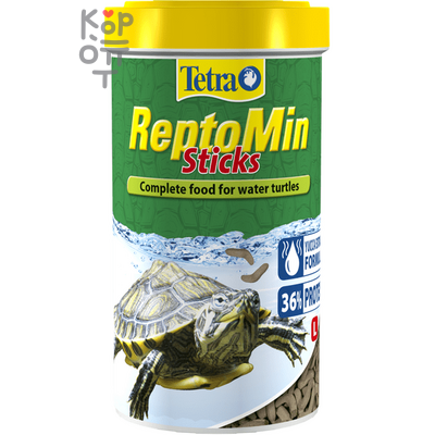 Tetra ReptoMin корм в виде палочек для водных черепах 500мл.