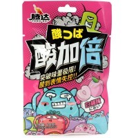 Кислая и освежающая карамель TengDa Sour Candy - со вкусом Персика