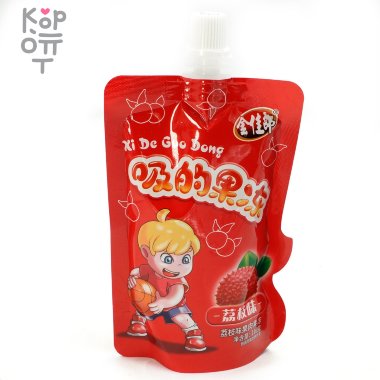 Желе фруктовое Quilong со вкусом Личи &mdash; Корейские товары для всей семьи(КорОпт)