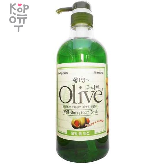OLIVE Гель для душа с экстрактами Оливы и листьев Алоэ вера 750мл., купить с доставкой на дом фото 1 — Корейские товары для всей семьи(КорОпт)