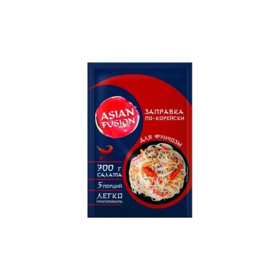 ASIAN FUSION — Заправка для фунчозы по-корейски пакет 80г*20
