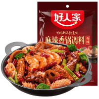 Haorenjia Spicy Hot Pot Spicy Flavor - Набор овощей и специй для супа с морепродуктами, 220гр.
